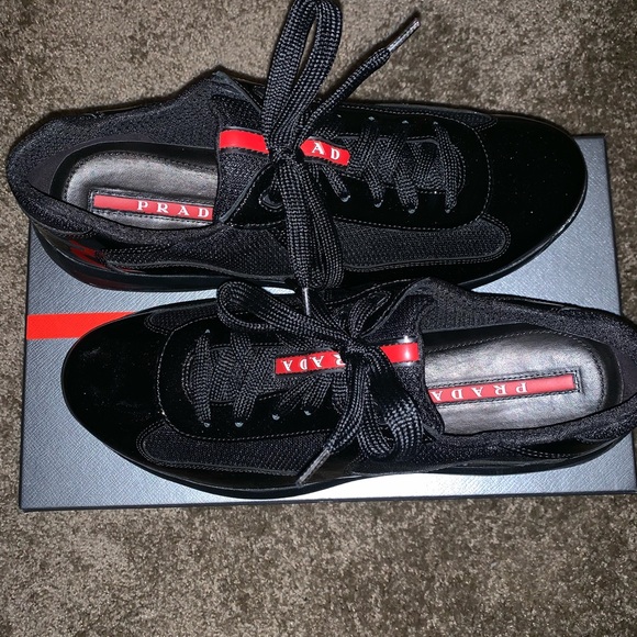 Prada | Shoes | Prada Americas Cup Sneakersused | Poshmark